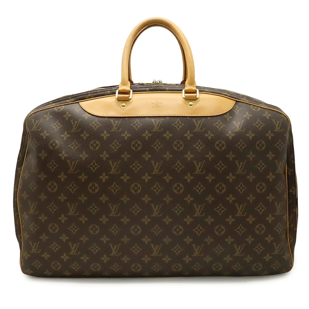 LOUIS VUITTON Monogram Alize Trois Poches Boston Bag Travel